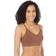 Spanx Womens Chestnut Brown EcoCare V-neck Stretch-jersey bra