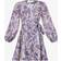 Zimmermann Womens Indigo/cream Paisley Devi Paisley-print Linen Mini Dress