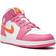 Nike Air Jordan 1 Mid GS - Pinksicle/Safety Orange/White