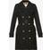 Burberry Womens Black Islington Cotton-twill Trench Coat