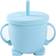 Shein 1pc Children's Silicone Learning Cup With Double Handles And Straw, Summer