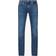 7 For All Mankind Mens Mid Blue Slimmy Brand-patch Regular-fit Stretch-denim Jeans