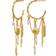 Maanesten Notus Earrings - Gold/Pearls