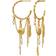 Maanesten Notus Earrings - Gold/Pearls