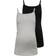 Only Mama Tank Top 2-pack Black