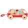 Hape Letter Building Blocks in Pull Along Carriage