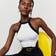 Shein BIZwear Women'S Color Blocking Bodysuit With Cut Out Waist Trim
