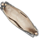 Michael Kors Empire Medium Patent Chain Link Pochette - Silver