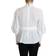 Dolce & Gabbana Ascot Collar Lantern Sleeves Top Blouse - White