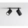 Astro Ascoli Twin Recessed Matt Black Spotlight