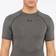 Under Armour Men's HeatGear Armour Short Sleeve Compression Shirt - Carbon Heather/Black