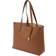 Michael Kors Eliza Extra-Large Pebbled Reversible Tote Bag - Luggage