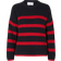 Selected Bloomie Striped Knitted Jumper - Dark Sapphire