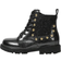 Shein Fashionable And Cool Street Style Flat Glitter Motorbike Boots For Girls