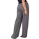Gina Tricot Striped Soft Trousers - Black/White
