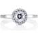 Efva Attling Wedding & Stars Ring - Silver/Diamonds
