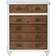 Furniturebox Kansal White/Brown Byrå 80x100cm