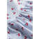 H&M Patterned Cotton Dress - Light Blue/Cherries
