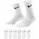 Nike Little Kid's Dri-Fit Performance Basics Crew Socks - White/Black (RN0019-001)
