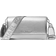 Michael Kors Jet Set Large Metallic Crossbody Bag - Silver