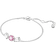 Swarovski Mesmera Bracelet - Silver/Transparent/Pink