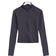Gina Tricot Soft Touch Zip Jacket - Stone