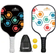 Shein Pickleball Paddles Set Includes 2 Pickleball Paddles + 2 Pickleball Balls + 1 Drawstring Bag