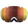 POC Lobes Clarity Ski Goggles - Hydrogen White/Spectris Orange