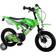 Volare Motorbike 12"- Green Barncykel