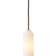 Le Klint Pliverre White/Brass/Black Pendellampa 8.5cm