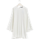 Gina Tricot Pleated Wave Edge Mini Dress - Off White