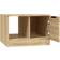 vidaXL Engineered Wood Sonoma Oak Soffbord 50x50cm