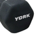 York Fitness Neoprene Hex Coating Dumbbell 2kg