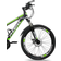 Phoenix 24 Inch Adjustable 21 Speed ​​Children's Mountain Bike - Green Barncykel