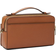 Michael Kors Jet Set Medium Saffiano Leather Smartphone Double Zip Crossbody Bag - Luggage