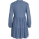 Vila Long Sleeved Knee Length Dress - Coronet Blue