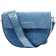 Valentino Bags Bigs Denim Twill Flap Bag - Blue