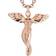 Engelsrufer Angel Pendant Necklace - Rose Gold