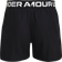 Under Armour Kid's Play Up Shorts - Black/Metallic Silver (1363372-001)