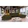 Chilli Eyman Grey/Yellow Soffa 360cm 6-sits