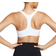 Nike Swoosh Light Support Women's Non Padded Sports Bra - White/Black