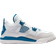 Nike Air Jordan 4 Retro Industrial Blue PS - Off White/Neutral Grey/Military Blue
