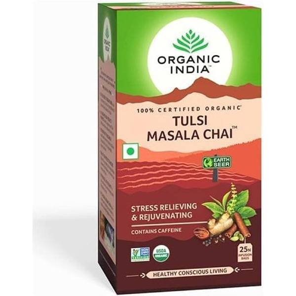 Organic India Tulsi Masala Chai 150g 25st
