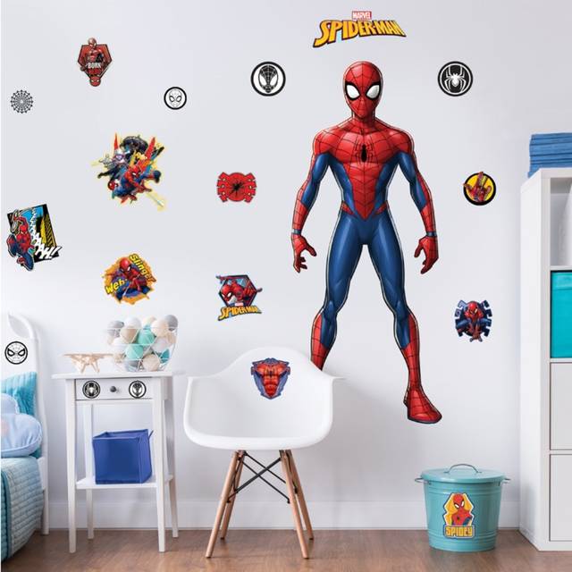 RoomMates Spidey & His Amazing Friends Peel & Stick Giant Wall Decals