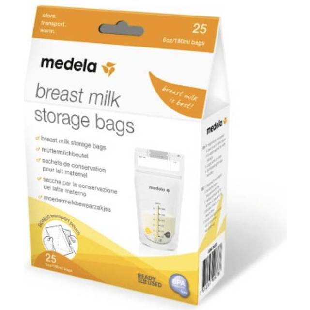 Köp Medela Förvaringspåsar för bröstmjölk 25-p på Kronans Apotek
