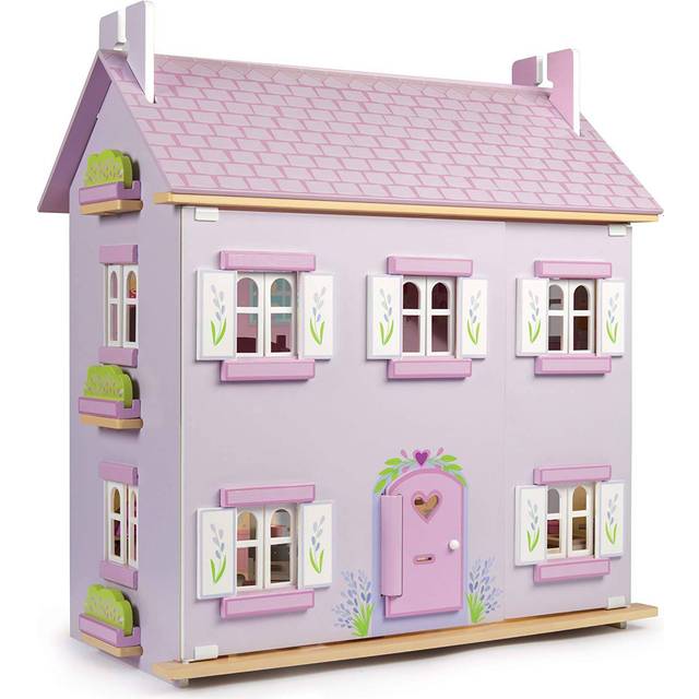 Le Toy Van Wooden Daisylane Lavender Dollhouse • Se priser (1 butiker)