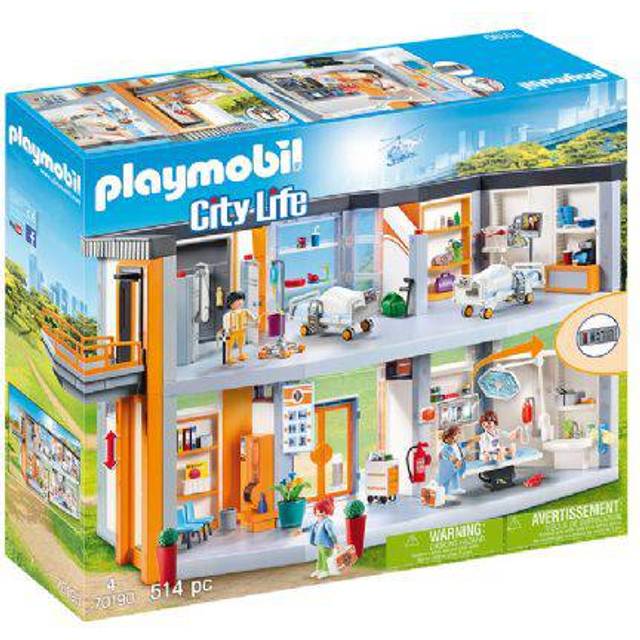 Playmobil City Life Large Hospital 70190 • Priser »