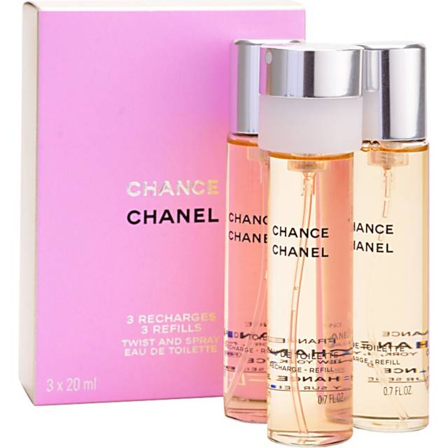Chanel Chance EdT 3x20ml Refill - Hitta bästa pris, recensioner och