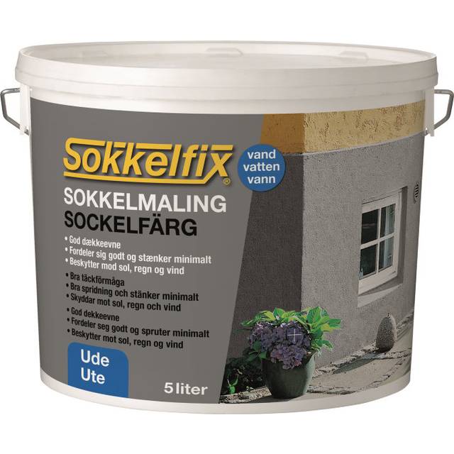 Skalflex Socket Betongfärger Svart 5L • Se priser (1 butiker)