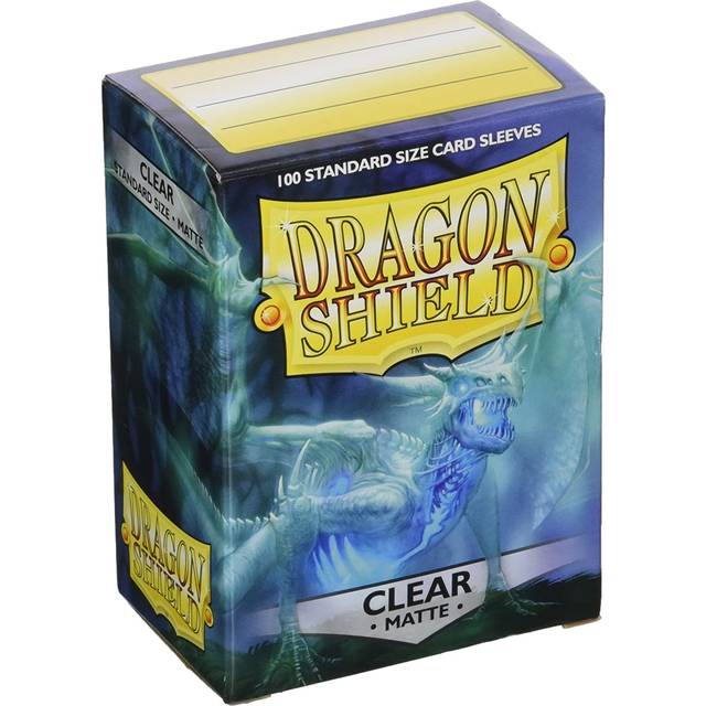 Dragon Shield Clear Matte 100 Standard Sleeves • Pris »